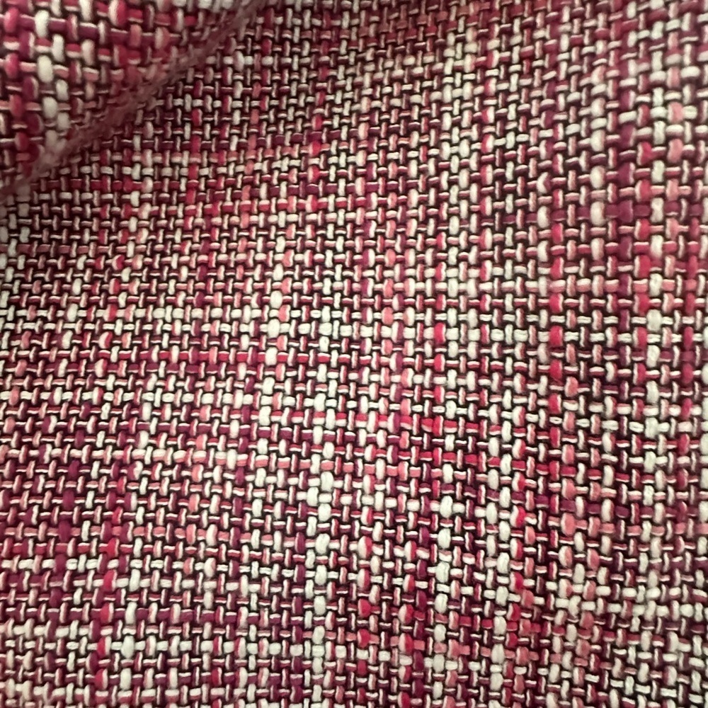 Kenar Red and White Tweed Skirt - Picture 4 of 9
